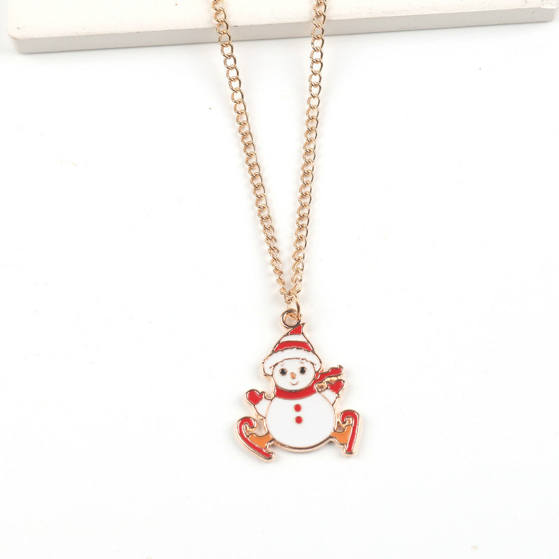 Christmas Pendant Necklace Holiday Gifts