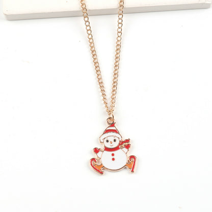 Christmas Pendant Necklace Holiday Gifts