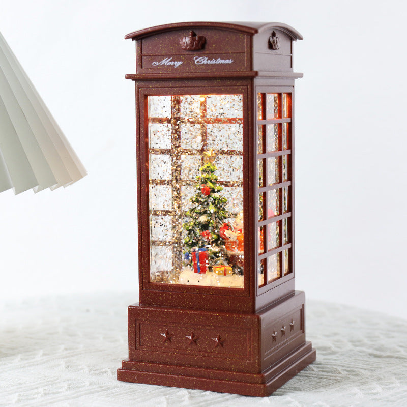 Christmas Music Box Decoration Ornaments - Season's Greetings