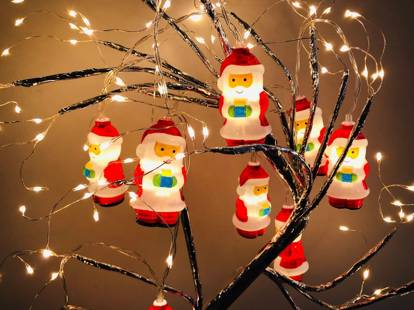 LED Santa Claus String Lights - Christmas Decoration - Season's Greetings