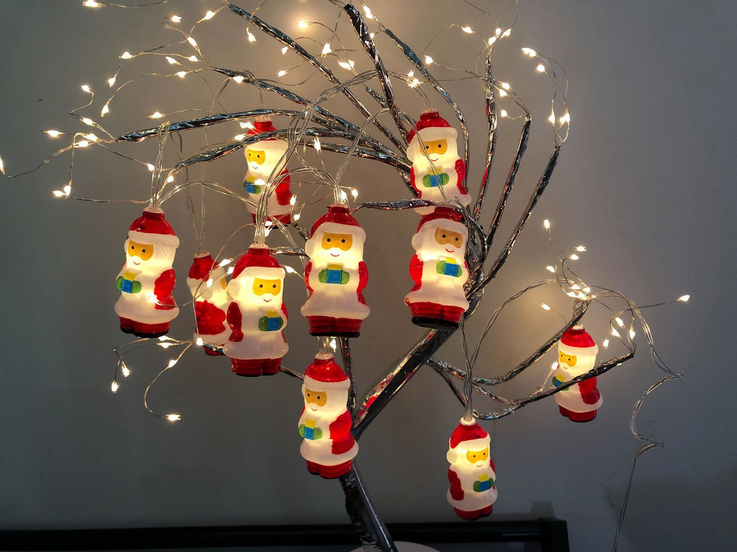 LED Santa Claus String Lights - Christmas Decoration - Season's Greetings