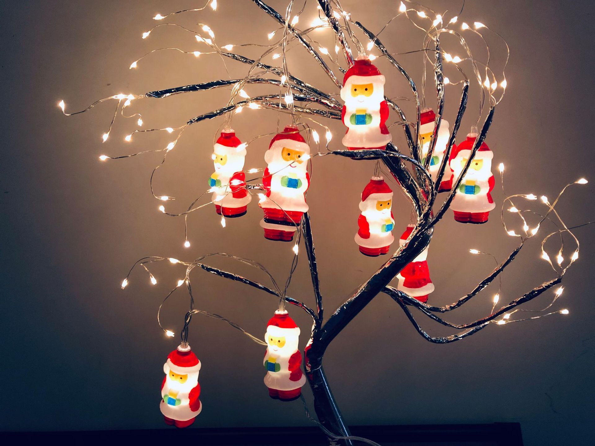 LED Santa Claus String Lights - Christmas Decoration - Season's Greetings