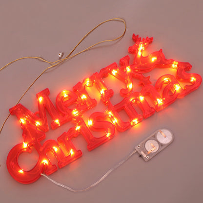 Christmas Decorative Modeling Lights - Season's Greetings