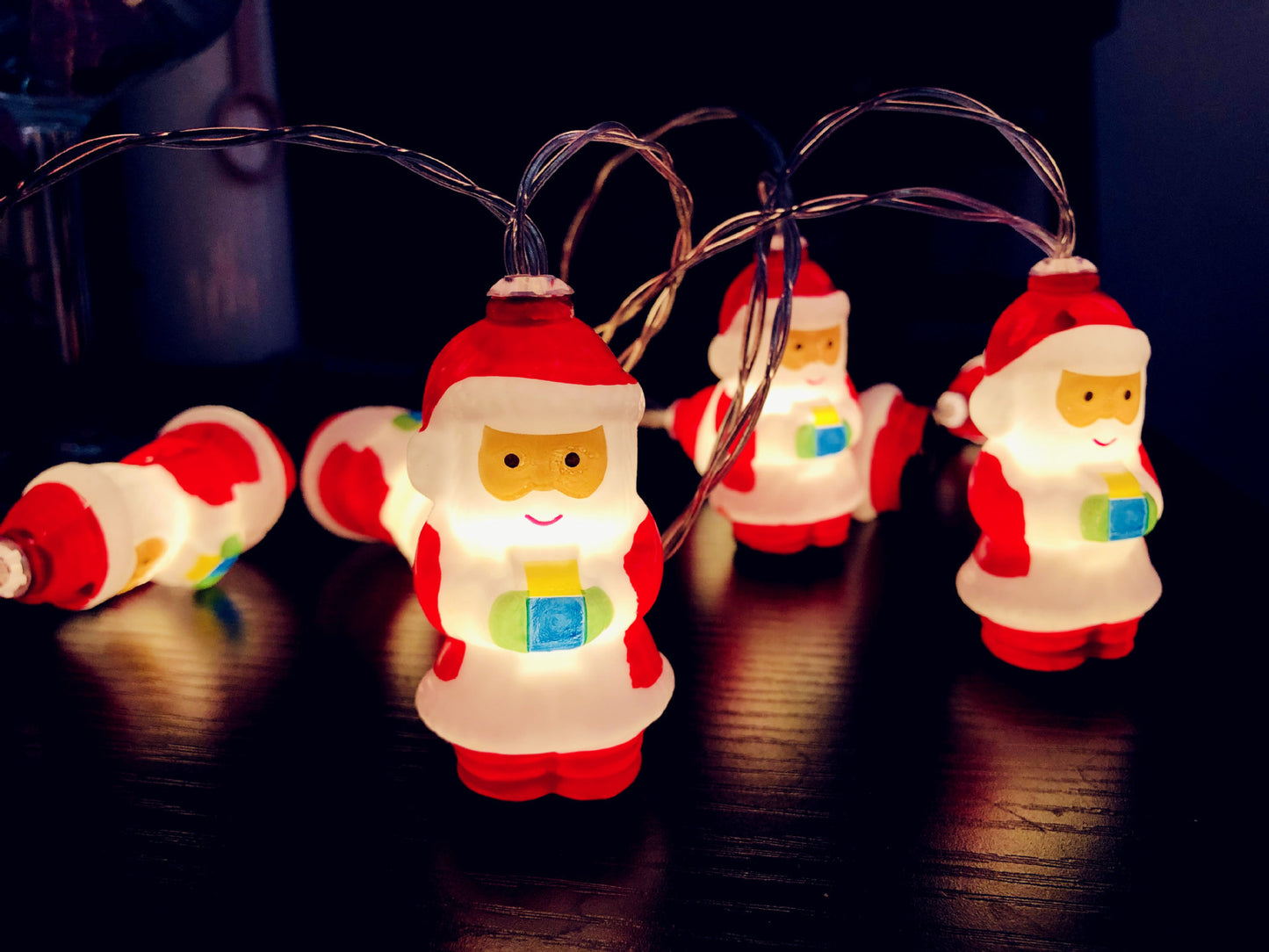 LED Santa Claus String Lights - Christmas Decoration - Season's Greetings