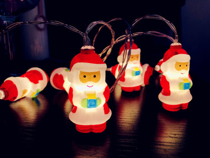 LED Santa Claus String Lights - Christmas Decoration - Season's Greetings