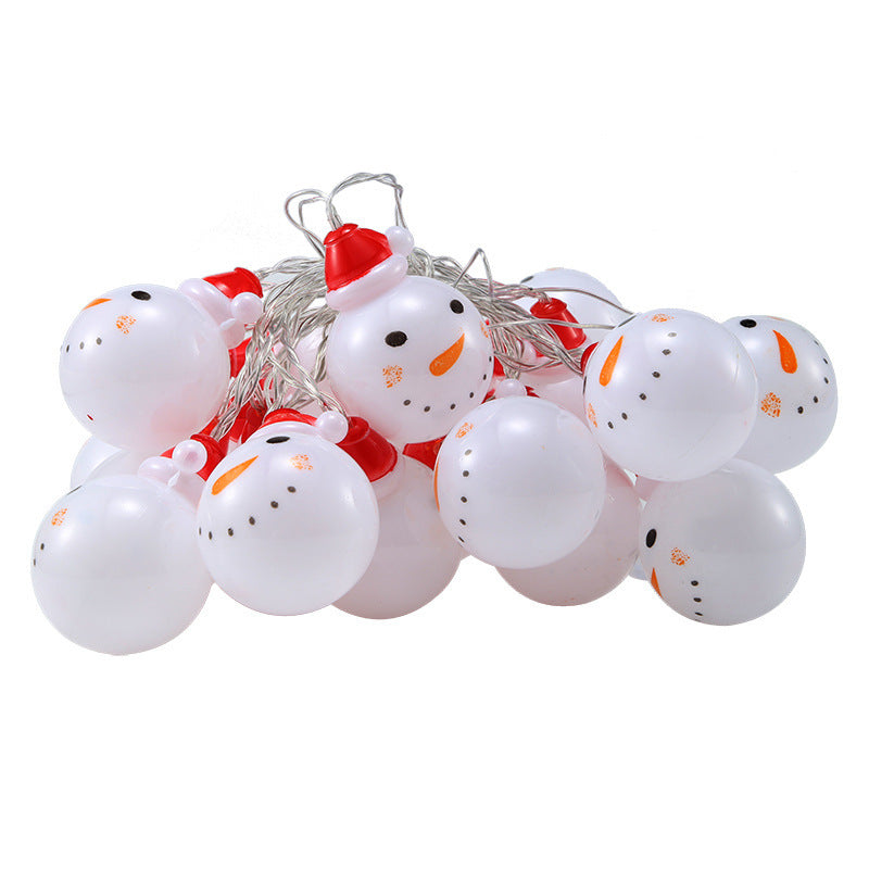 Snowman String Lights - Season's Greetings