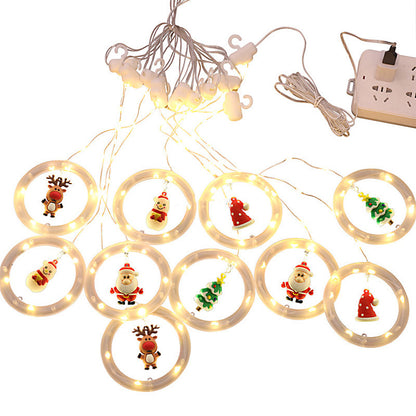 Festive LED Christmas String Lights - Season's Greetings