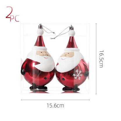 Santa Claus Style Christmas Tree Decorations - Season's Greetings