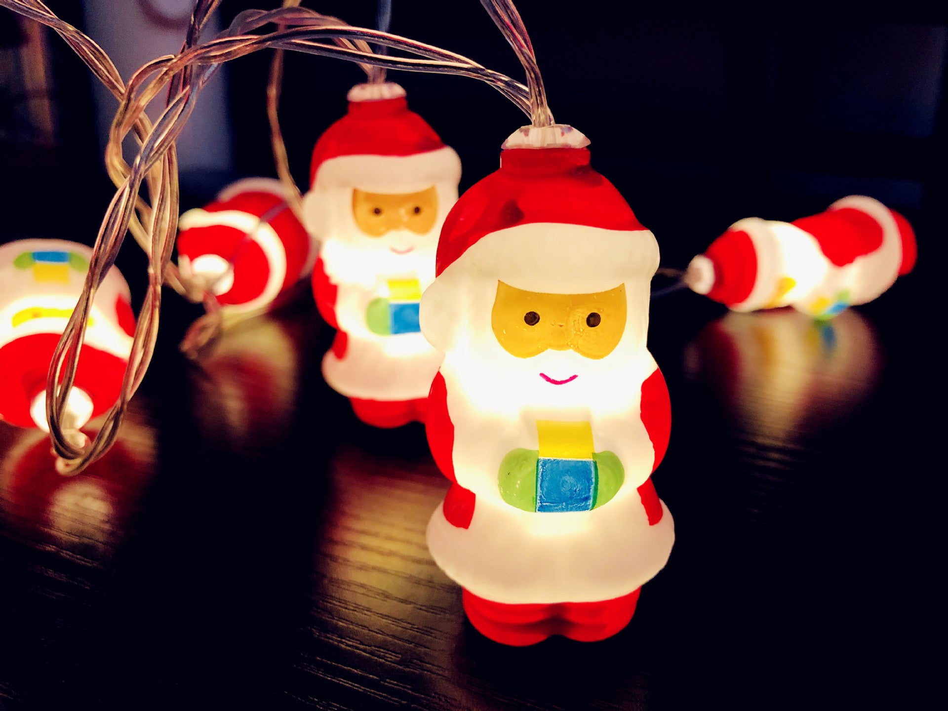 LED Santa Claus String Lights - Christmas Decoration - Season's Greetings