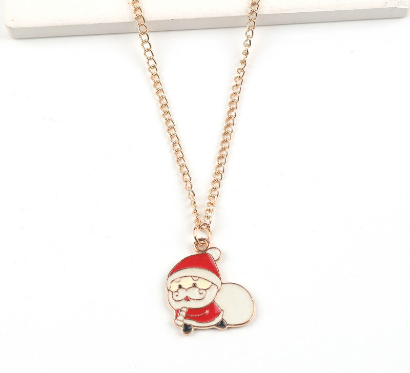 Christmas Pendant Necklace Holiday Gifts