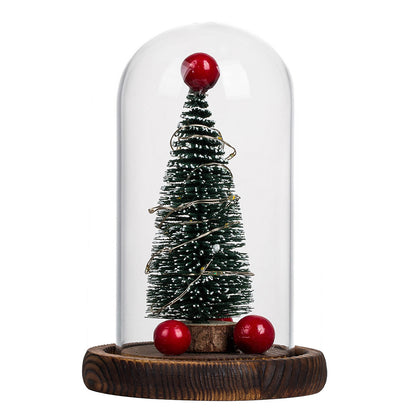 Christmas Tree Glass Cover LED Lights