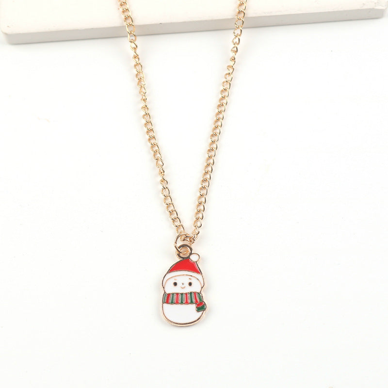 Christmas Pendant Necklace Holiday Gifts