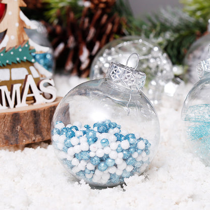 24-Piece 6CM Christmas Balls Set - Season's Greetings