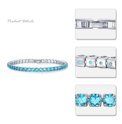 Cubic Zirconia Tennis Bracelet & Bangles for Women