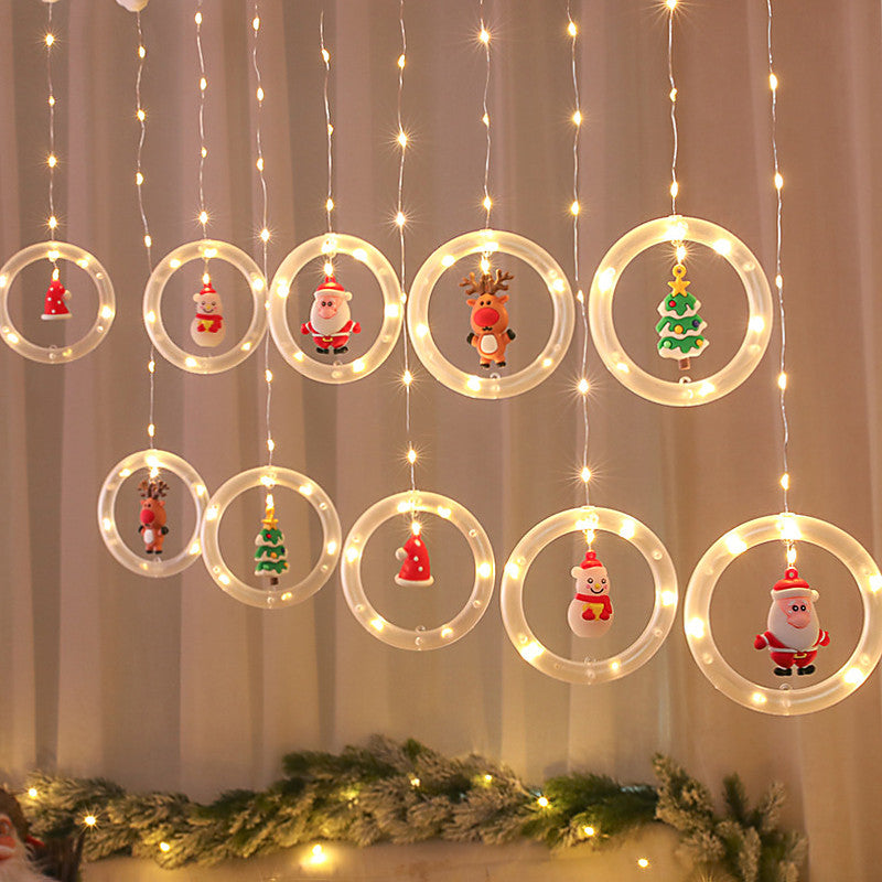 Festive LED Christmas String Lights - Season's Greetings