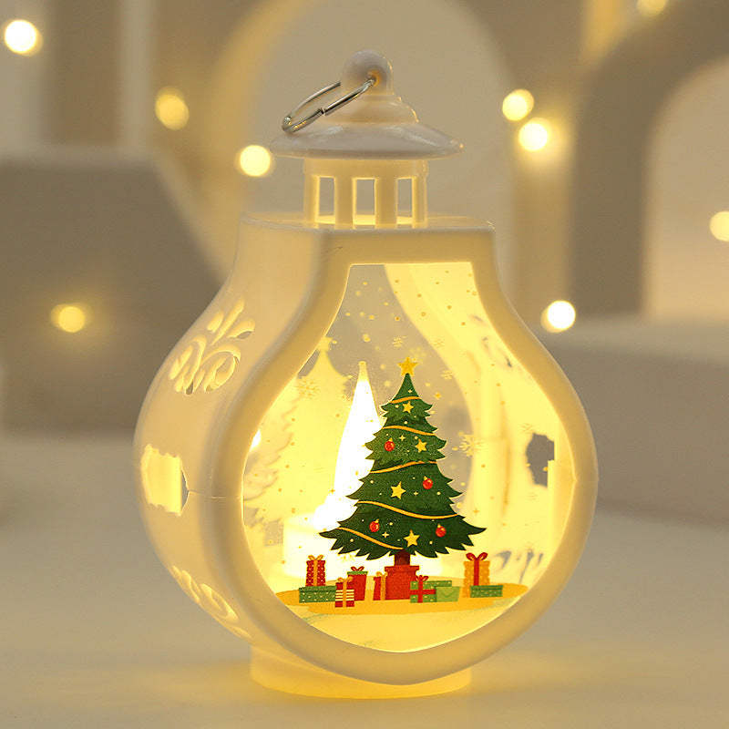 Christmas Candle Lamp – Romantic Holiday Decor - Season's Greetings