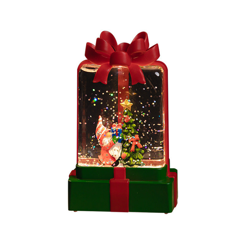 Crystal Lamp  - Perfect for Christmas & Birthday Gifts - Season's Greetings