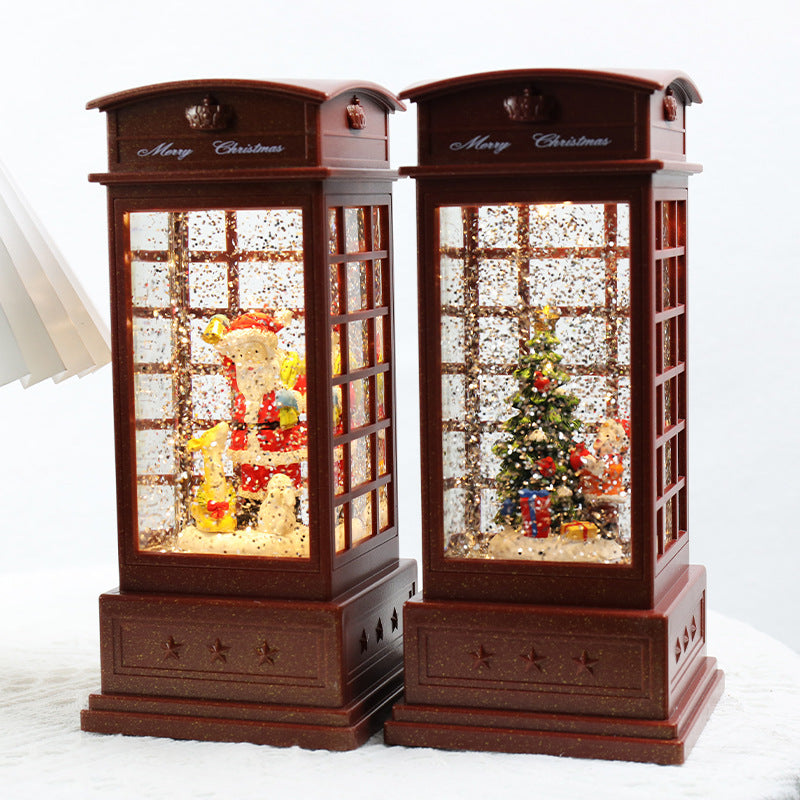 Christmas Music Box Decoration Ornaments - Season's Greetings