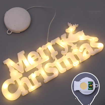 Christmas Decorative Modeling Lights - Season's Greetings