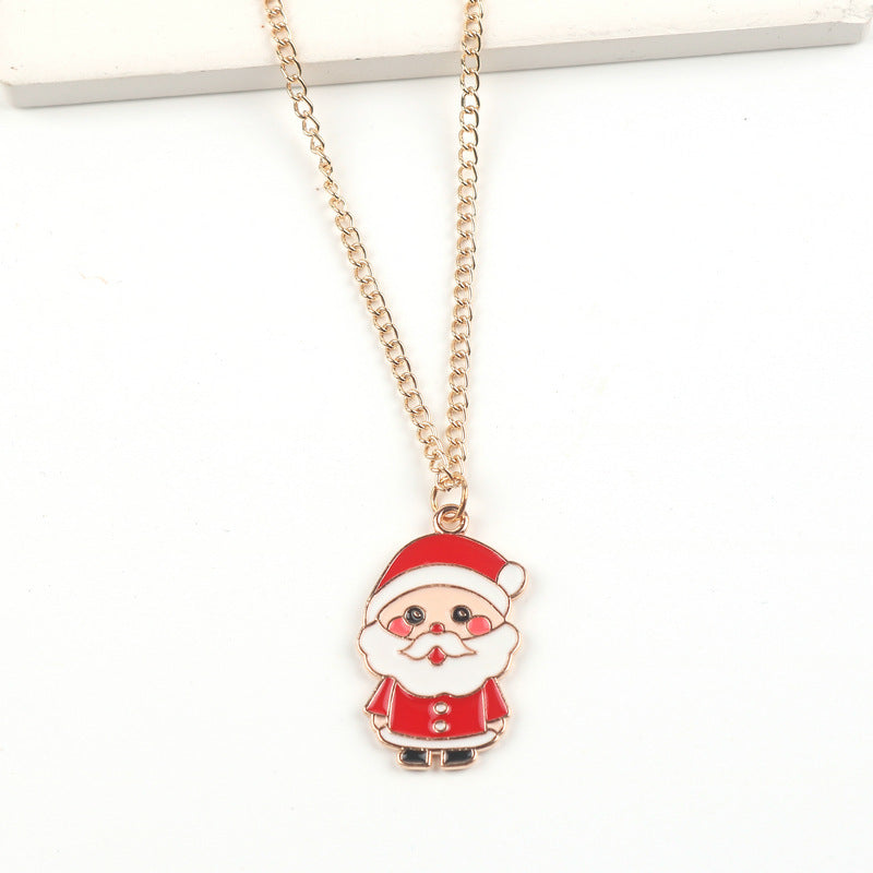 Christmas Pendant Necklace Holiday Gifts